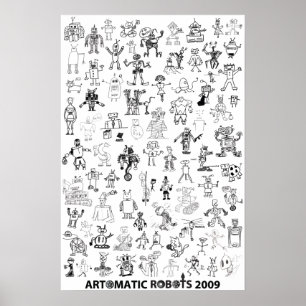 Artomatic Robots 2009 Poster 1