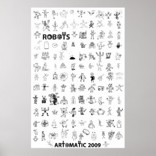 Artomatic Robots 2009 Poster 6
