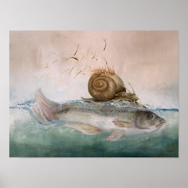 ArtPoster BaumSchneckenFisch Poster (Front)