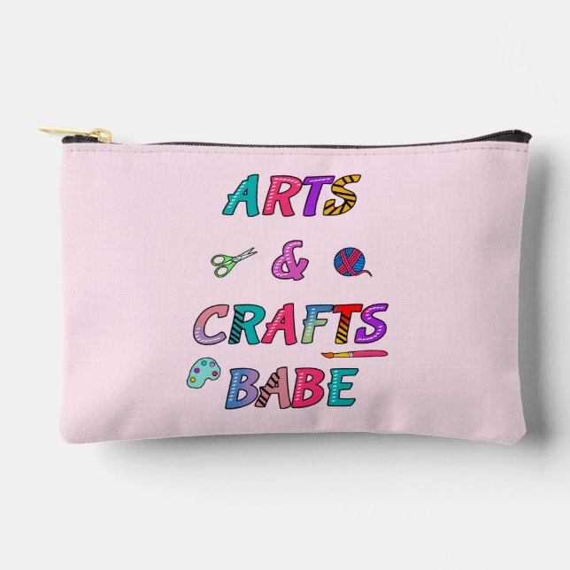 Arts and Crafts Babe Accessory Pouch (Front)