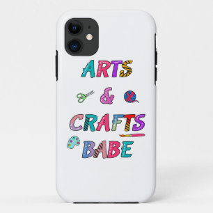 Arts and Crafts Babe iPhone 11 Case