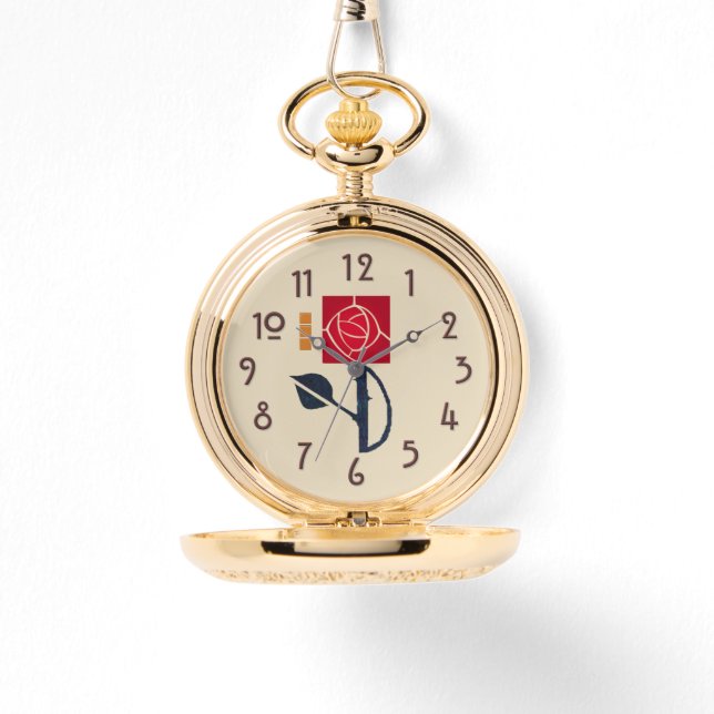 Arts and Crafts Mission Rose Watch (Front)