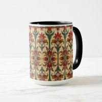 Arts & Crafts Craftsman and Mission frieze floral