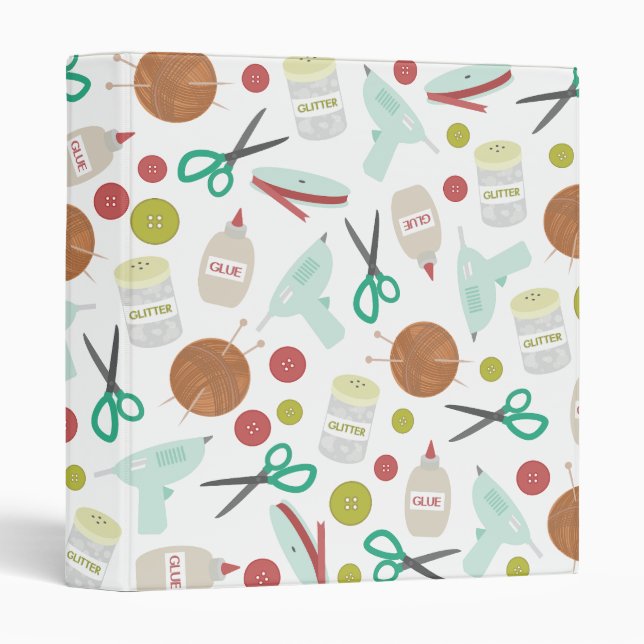 Arts & Crafts Themed Binder (Front/Spine)