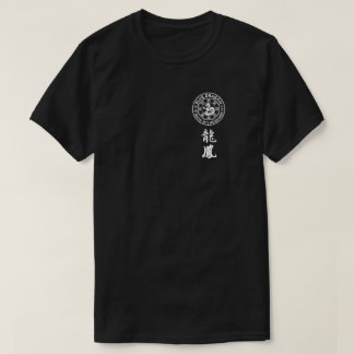 Arts martiaux bleus de dragon et T-shirt de