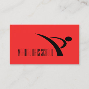 Arts martiaux Karate Self-Defense Carte de visite