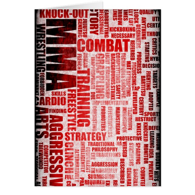 Arts martiaux mélangés de MIXED MARTIAL ART (Devant)