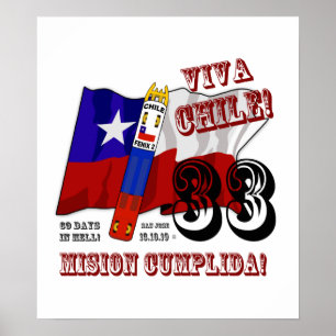 Arts To The World! - Viva Chile Mision Cumplida! Poster