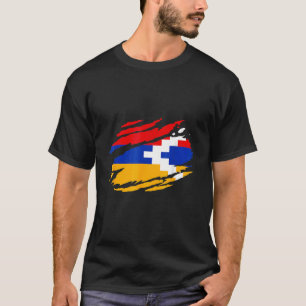 Artsakh Flag Proud Artsakh Support Artsakh Strong T-Shirt