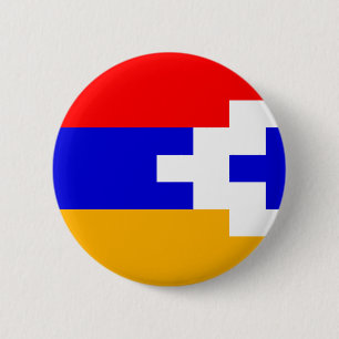 Artsakh (Nagorno-Karabakh) Flag 2 Inch Round Button