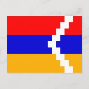 Artsakh (Nagorno-Karabakh) Flag Postcard