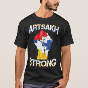 Artsakh Strong Defend Artsakh Armenia Flag Protest T-Shirt