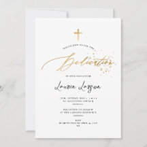 ArtsApp Elegant Faux Gold Calligraphy Dedication