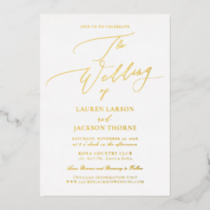ArtsApp Elegant Luxe Calligraphy Wedding DIY Colou