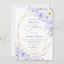 ArtsApp H2 Dusty Purple Roses Bridal Shower