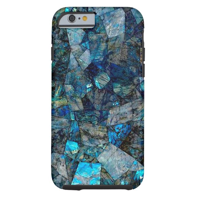 Artsy Abstract Labradorite Gems iPhone 6/6s Case (Back)