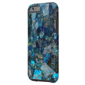 Artsy Abstract Labradorite Gems iPhone 6/6s Case (Back Left)