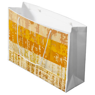 Artsy Abstract Style Large Gift Bag