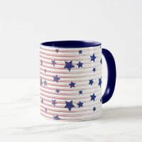 Artsy American Flag Art Stars and Stripes Chic