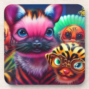 Artsy Animals Coaster