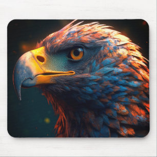 Artsy Bird Mouse Pad