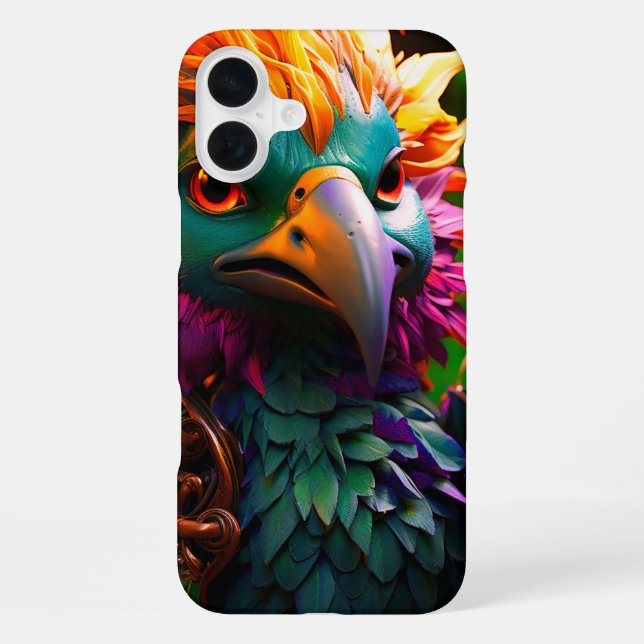 Artsy Bird Phone Case (Back)