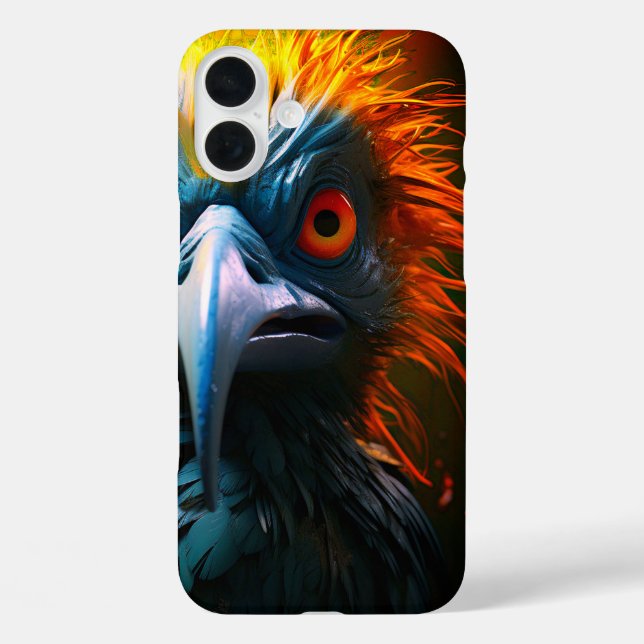 Artsy Bird Phone Case (Back)