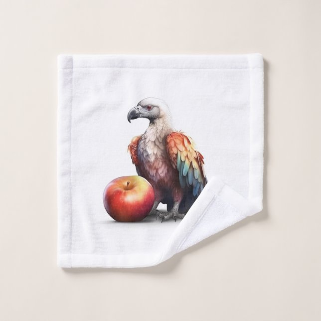 Artsy Bird Wash Cloth (Wash Cloth)