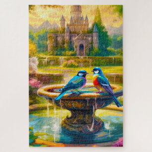 Artsy Birds Jigsaw Puzzle