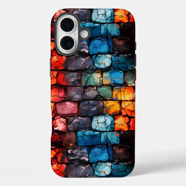 Artsy Brick Wall Phone Case (Back)