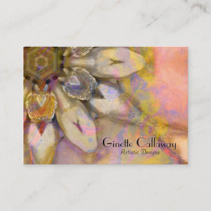 Artsy Business Card Customizable Design by Ginette