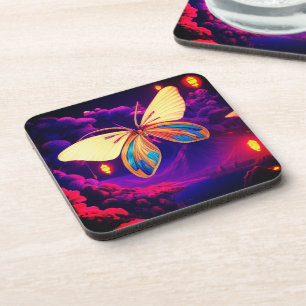 Artsy Butterfly Coaster