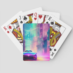 Artsy Car Playing Cards
