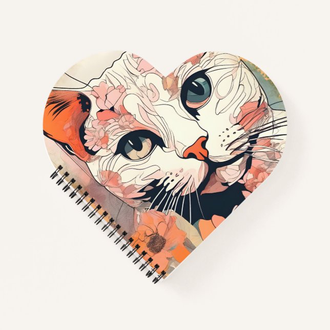 Artsy Cat Notebook (Front)