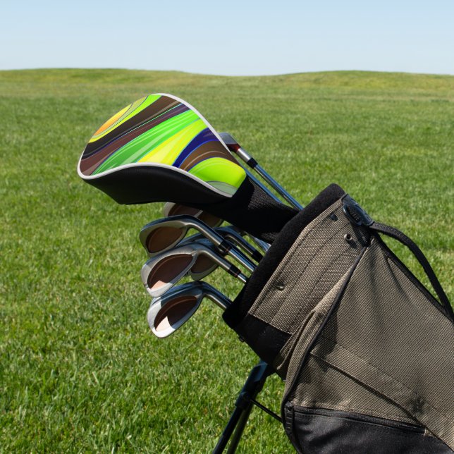 Artsy Design Golf Head Cover (In Situ)