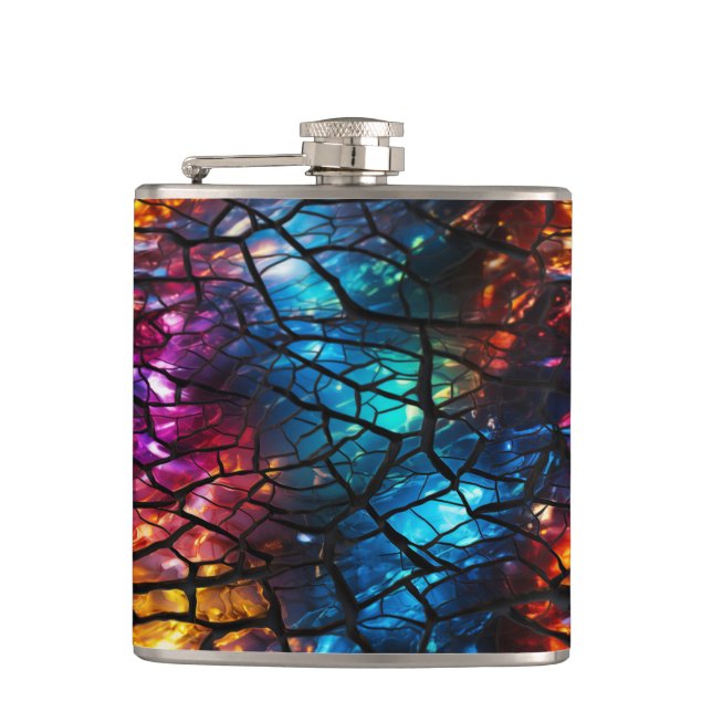Artsy Design Hip Flask (Front)