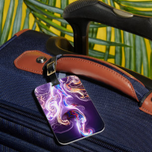 Artsy Design Luggage Tag