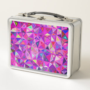 Artsy Design Metal Lunch Box