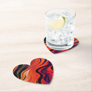 Artsy Design Paper Coaster