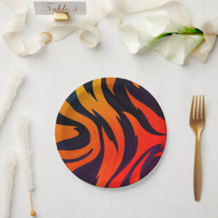 Artsy Design Paper Plate