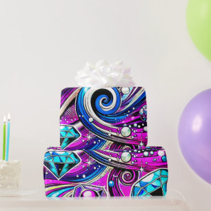 Artsy Design Wrapping Paper