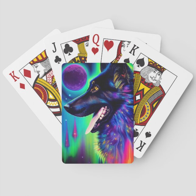 Artsy Dog Playing Cards (Back)