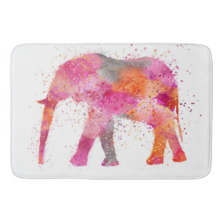 Artsy Elephant Bath Mat