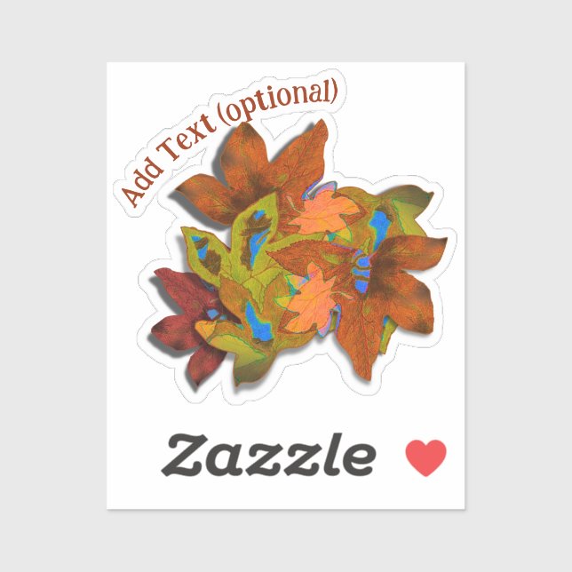 Artsy Fall Leaves (Sheet)