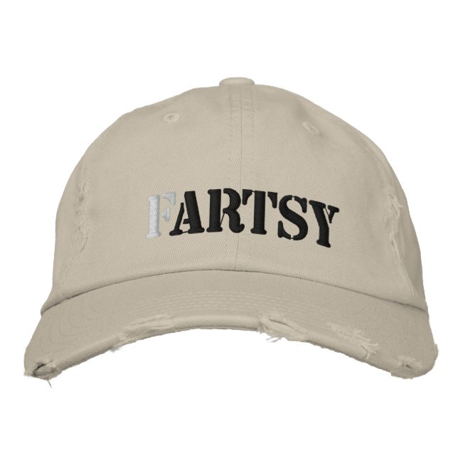 Artsy FARTSY Embroidered Hat (Front)