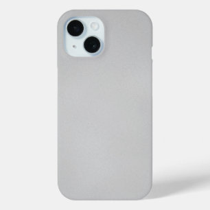 Artsy Grey Grainy Texture iPhone 15 Case