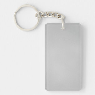 Artsy Grey Grainy Texture Keychain