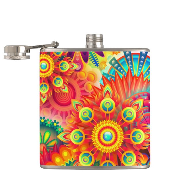 Artsy Hip Flask (Opened)