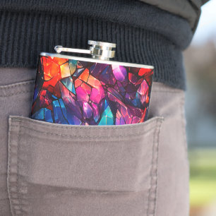 Artsy Hip Flask