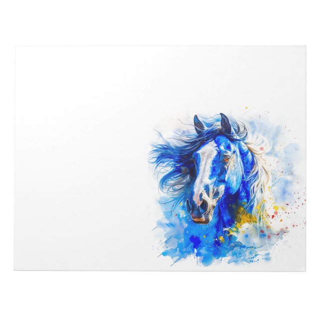 Artsy Horse Notepad (Front)